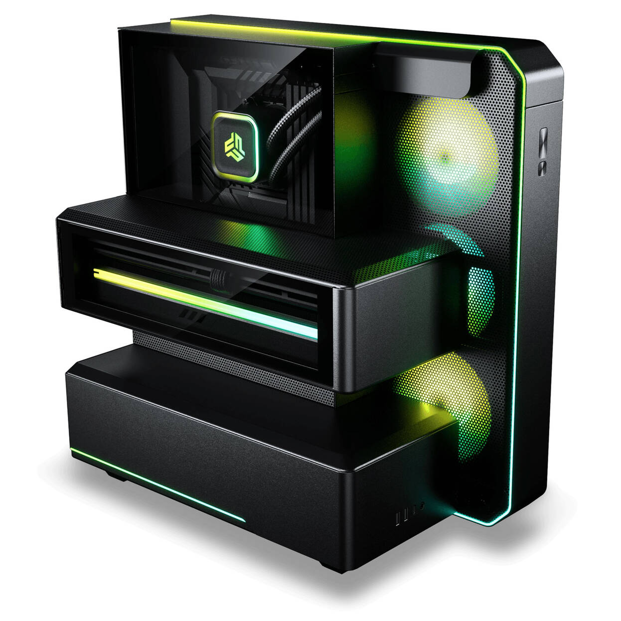 Phanteks EX5 PC Case, Midi-Tower, ATX, Direct Cooling - Black : image 3