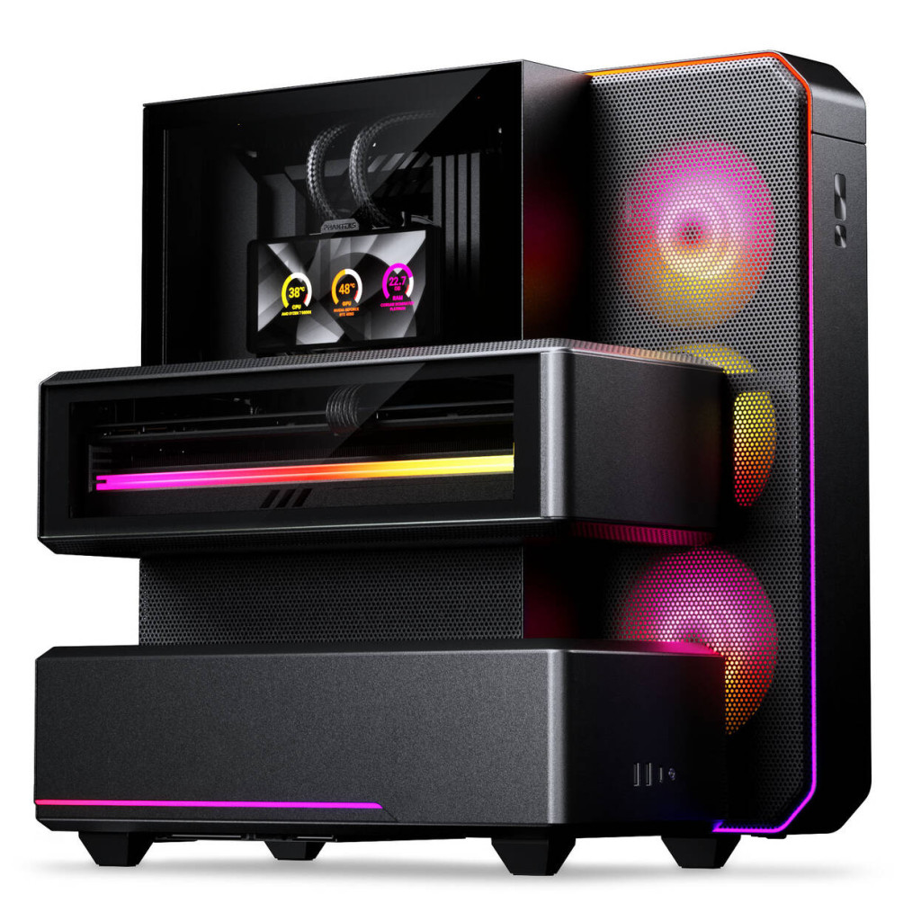 PHANTEKS EX5 MAX Midi Tower, ATX, inc. S25 360 ARGB All-in-One Liquid Cooler - Black : image 3