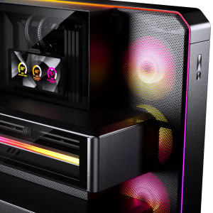 PHANTEKS EX5 MAX Midi Tower, ATX, inc. S25 360 ARGB All-in-One Liquid Cooler - Black : image 10