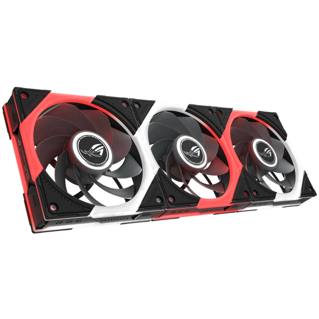 ASUS ROG Eurux GR120 ARGB PWM Fan - Reverse Blade, 3-Pack, black : image 2