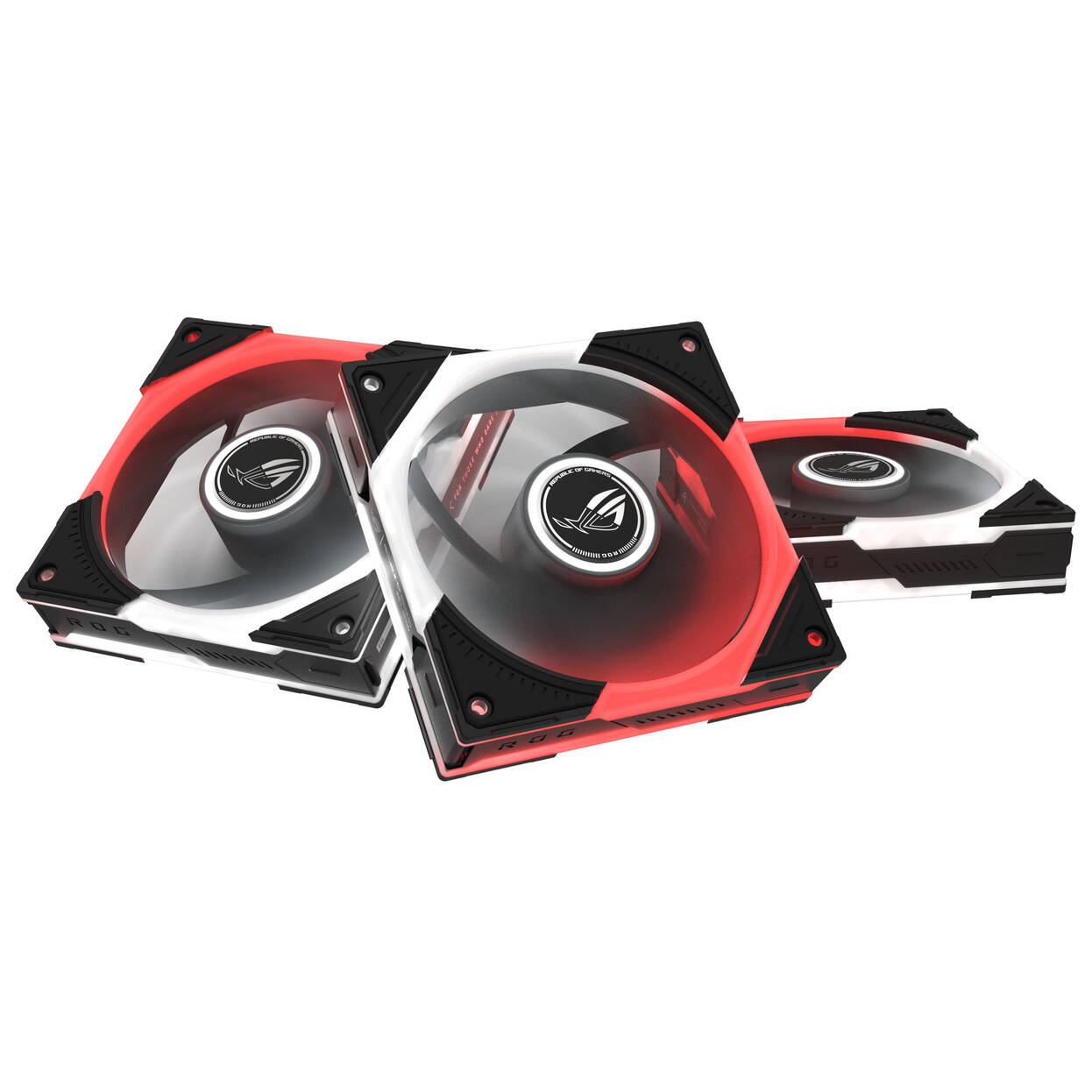 ASUS ROG Eurux GR120 ARGB PWM Fan - Reverse Blade, 3-Pack, black : image 3