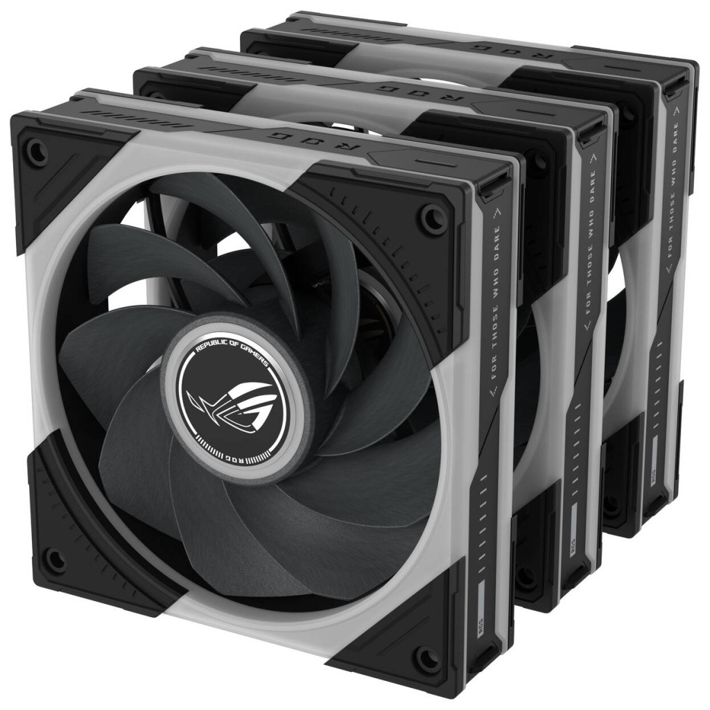 ASUS ROG Eurux GR120 ARGB PWM Fan - Reverse Blade, 3-Pack, black : image 4
