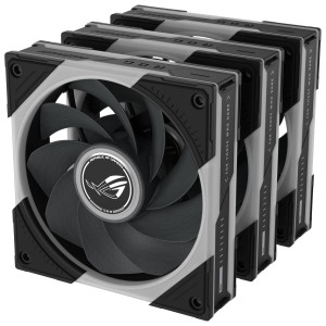 ASUS ROG Eurux GR120 ARGB PWM Fan - Reverse Blade, 3-Pack, black : image 4