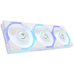 ASUS ROG Eurux GR120 ARGB PWM Fan – Reverse Blade, 3-Pack, White