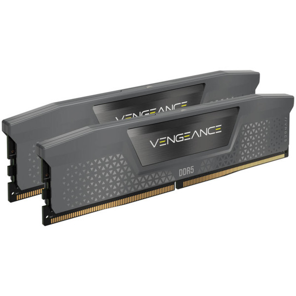 Corsair Vengeance DDR5-6000 RAM, CL38, EXPO/XMP – 32 GB Dual Kit, grey