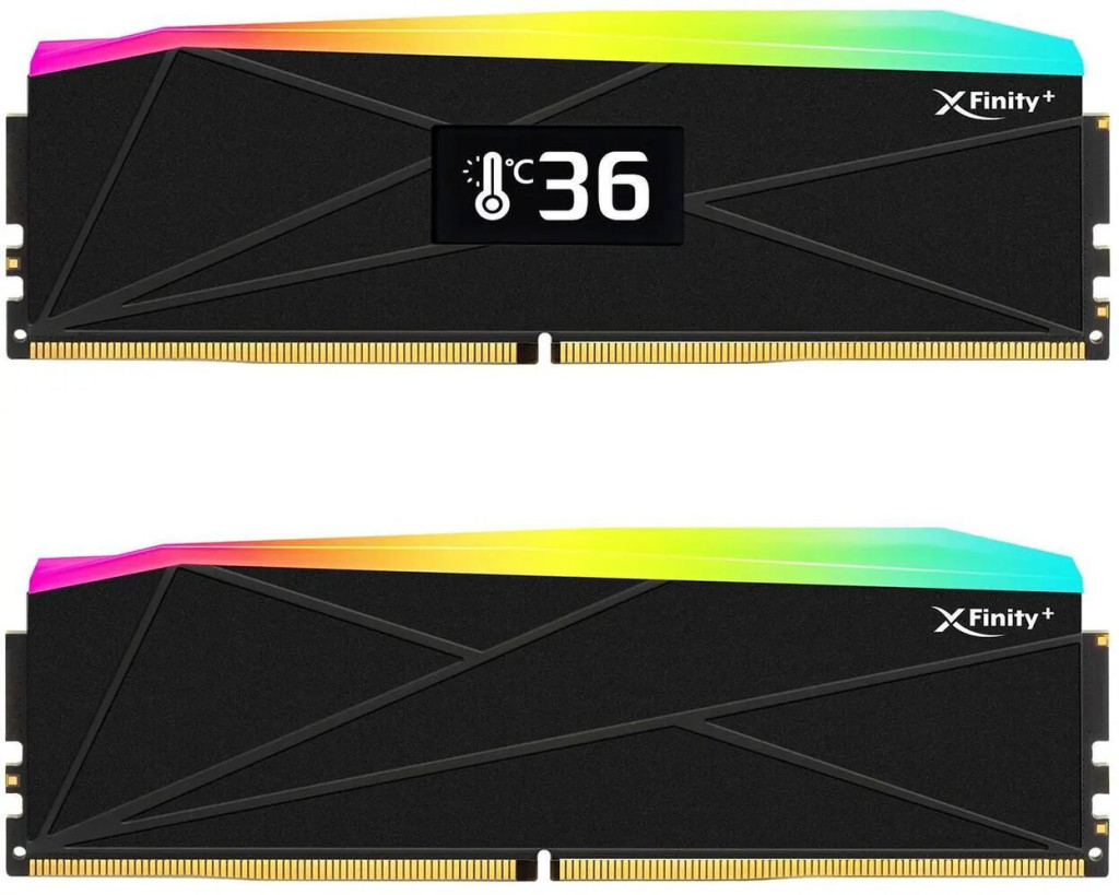 V-Color Manta XFinity+ aRGB DDR5-6000 RAM, CL28, XMP/EXPO - 32 GB Dual Kit, black : image 2