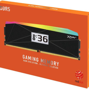 V-Color Manta XFinity+ aRGB DDR5-6000 RAM, CL28, XMP/EXPO - 32 GB Dual Kit, black : image 3