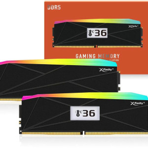 V-Color Manta XFinity+ aRGB DDR5-6000 RAM, CL28, XMP/EXPO - 32 GB Dual Kit, black : image 4