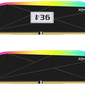 V-Color Manta XFinity+ aRGB DDR5-6000 RAM, CL28, XMP/EXPO - 32 GB Dual Kit, black : image 1