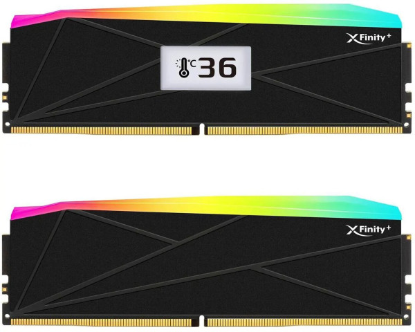 V-Color Manta XFinity+ aRGB DDR5-6000 RAM, CL28, XMP/EXPO – 32 GB Dual Kit, black