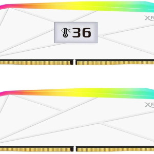 V-Color Manta XFinity+ aRGB DDR5-6000 RAM, CL28, XMP/EXPO - 32 GB Dual Kit, white : image 1