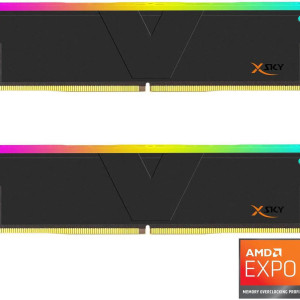 V-Color Manta XSky DDR5-6000 RAM, CL28, EXPO - 32 GB Dual-Kit, Black : image 1
