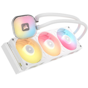 CORSAIR iCUE LINK TITAN 360 RX RGB CPU Water Cooler, 360 mm, RGB, iCUE LINK - white : image 2