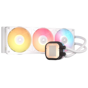 CORSAIR iCUE LINK TITAN 360 RX RGB CPU Water Cooler, 360 mm, RGB, iCUE LINK - white : image 4