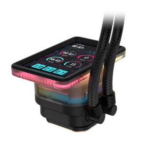 CORSAIR iCUE LINK TITAN 360 RX LCD AiO Liquid Cooler, 360 mm, RGB - Black : image 5