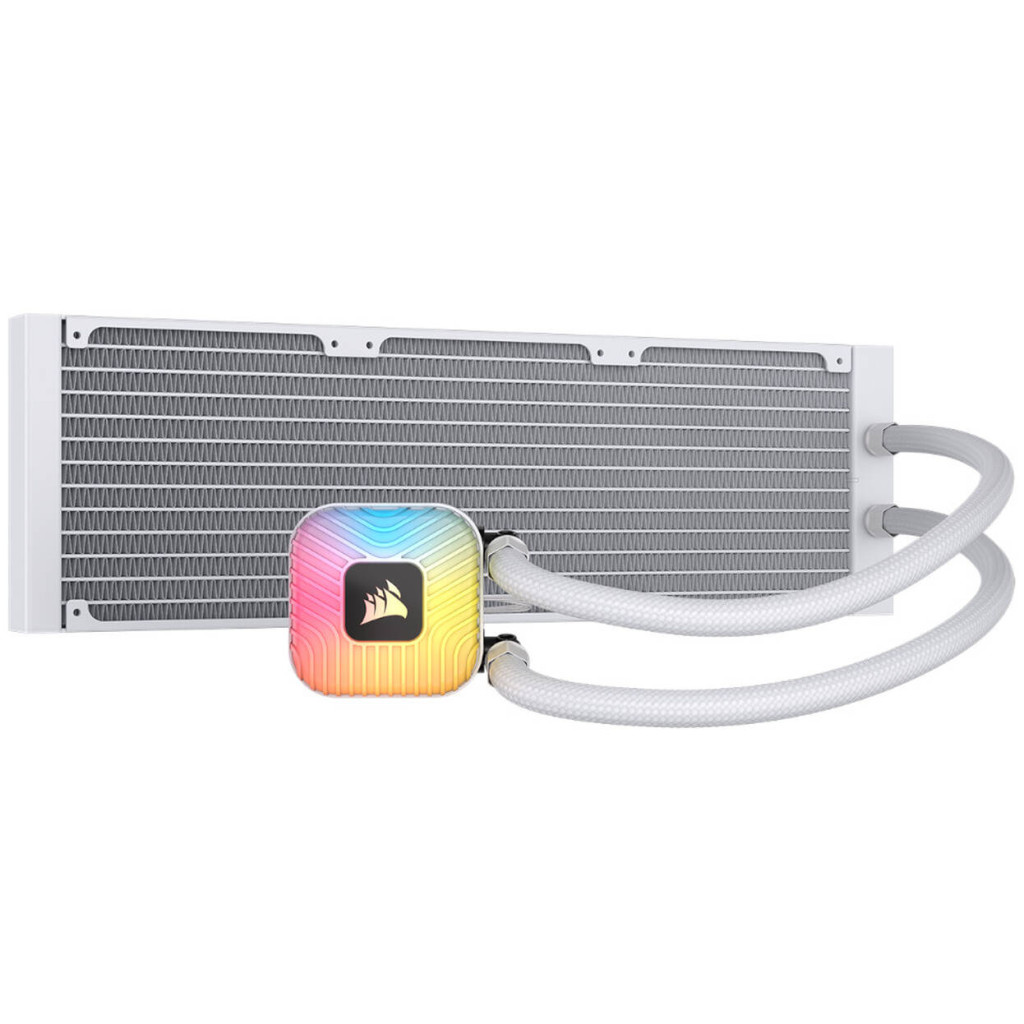 CORSAIR NAUTILUS II 360 RS ARGB CPU Water Cooling, 360 mm, RS-II-ARGB Fans - White : image 4