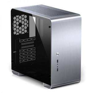 Jonsbo U4 Plus Midi-Tower, Tempered Glass - Silver : image 1