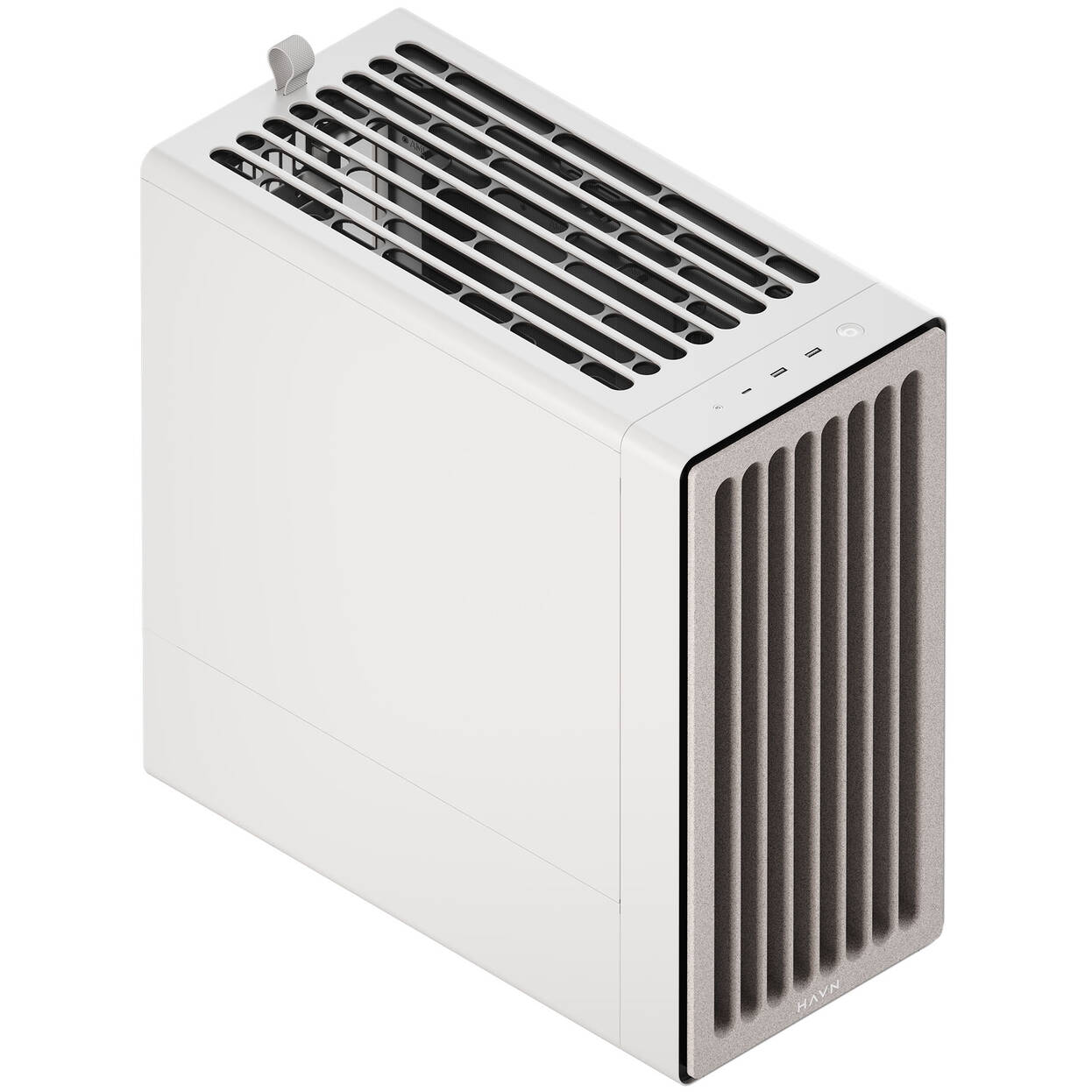 HAVN BF 360 Flow Solid PC Case, Midi-Tower, E-ATX - White