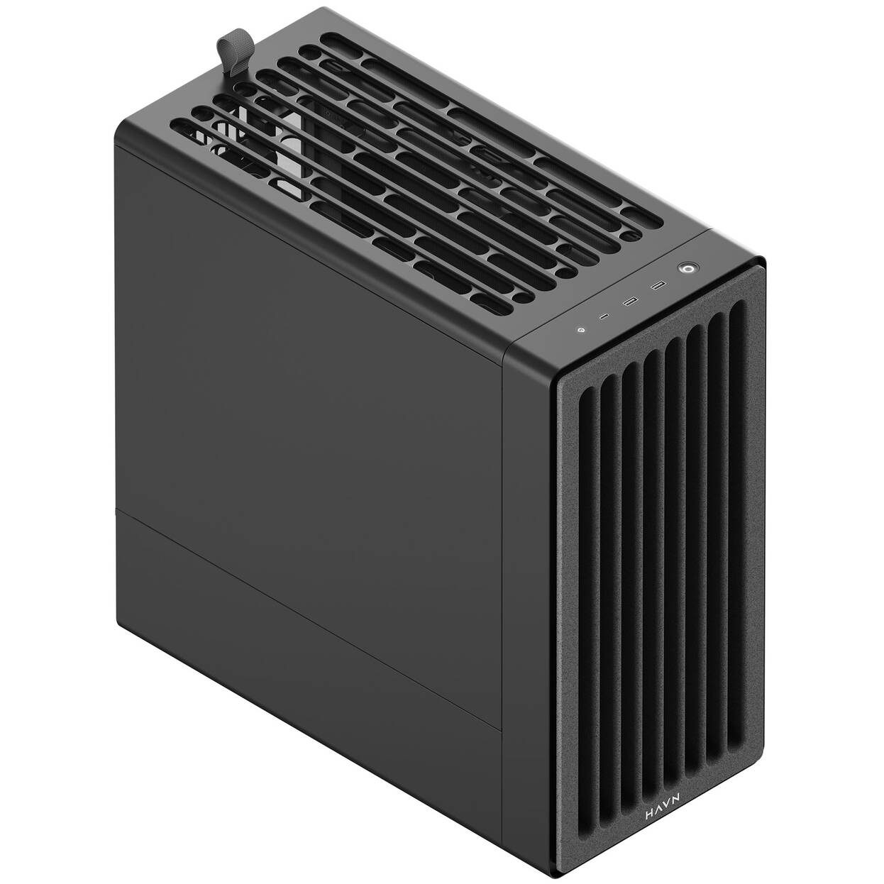 HAVN BF 360 Flow Solid PC Case, Midi-Tower, E-ATX - Black