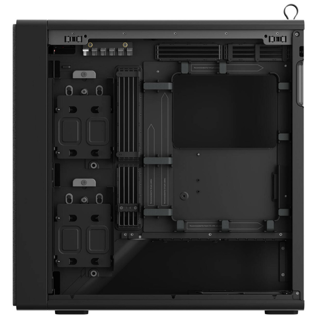 HAVN BF 360 Flow Solid PC Case, Midi-Tower, E-ATX - Black