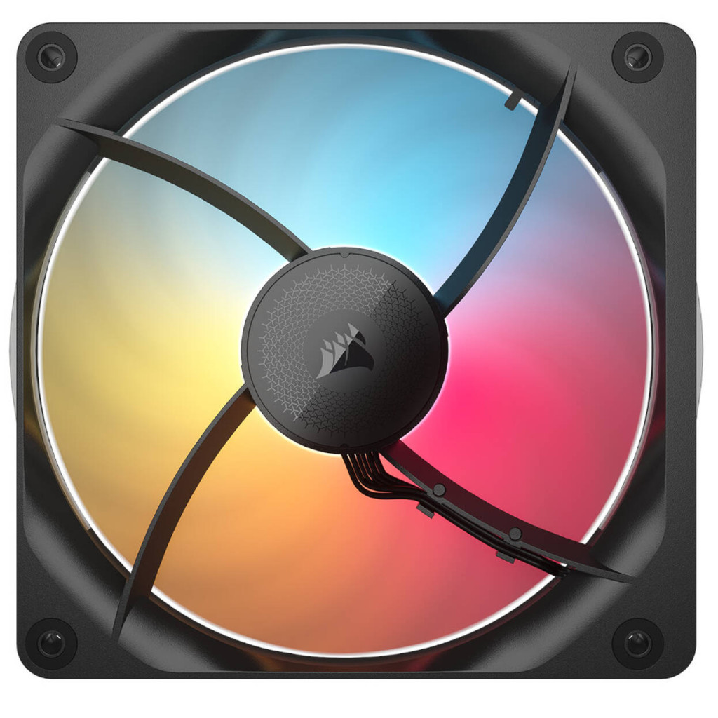 CORSAIR iCUE LINK RX140 RGB PWM Fan, 140mm, 1,700 RPM – Black : image 2