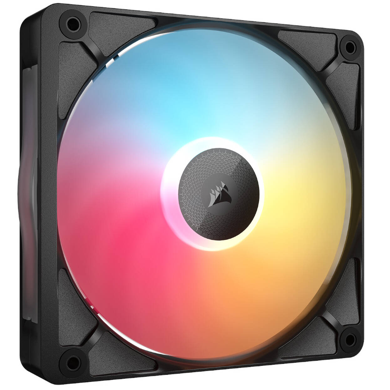 CORSAIR iCUE LINK RX140 RGB PWM Fan, 140mm, 1,700 RPM – Black : image 1