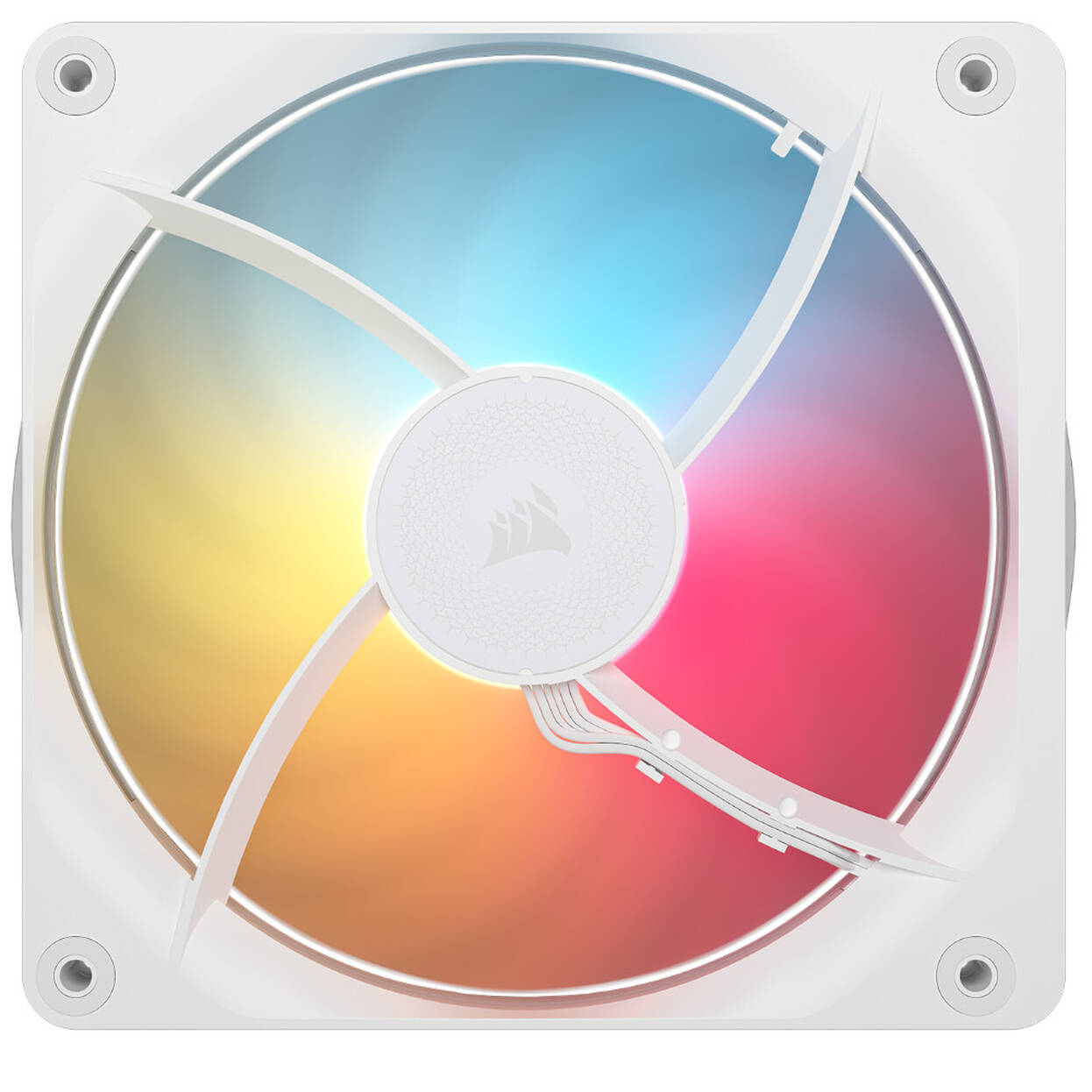 CORSAIR iCUE LINK RX140 RGB PWM Fan, 140mm, 1,700 RPM – White : image 3