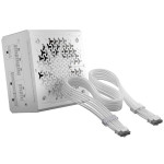 Corsair RMe Series RM850e (3rd Gen) 80 PLUS Gold Power Supply, ATX 3.1, PCIe 5.1 – 850 Watt, white