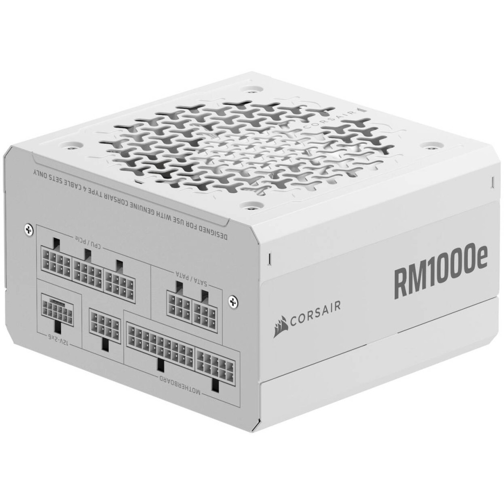 Corsair RMe White Series (3rd Gen), RM1000e ThermalProtect White Platinum Power Supply, modular, ATX 3.1, PCIe 5.1 : image 3