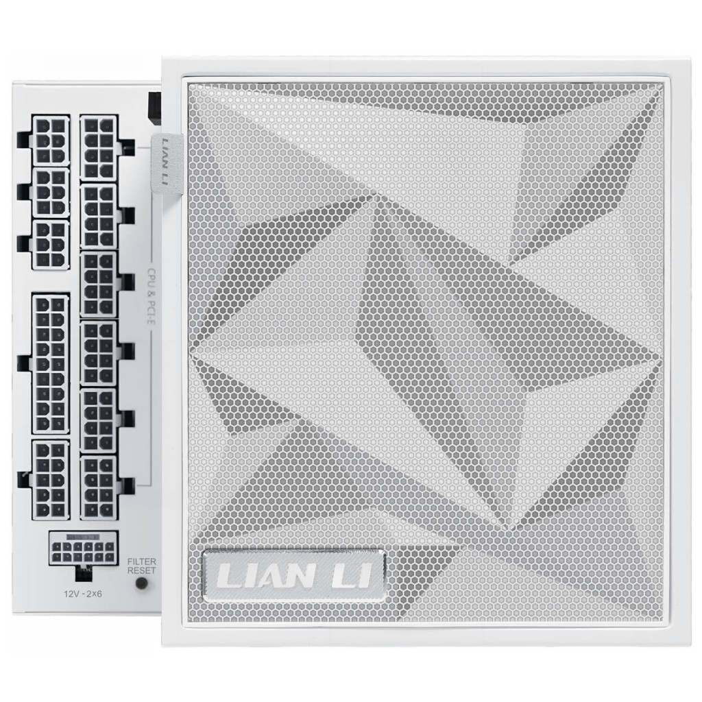 Lian Li EDGE Platinum V2 Power Supply with EDGE Hub ADV - white, 1,350W