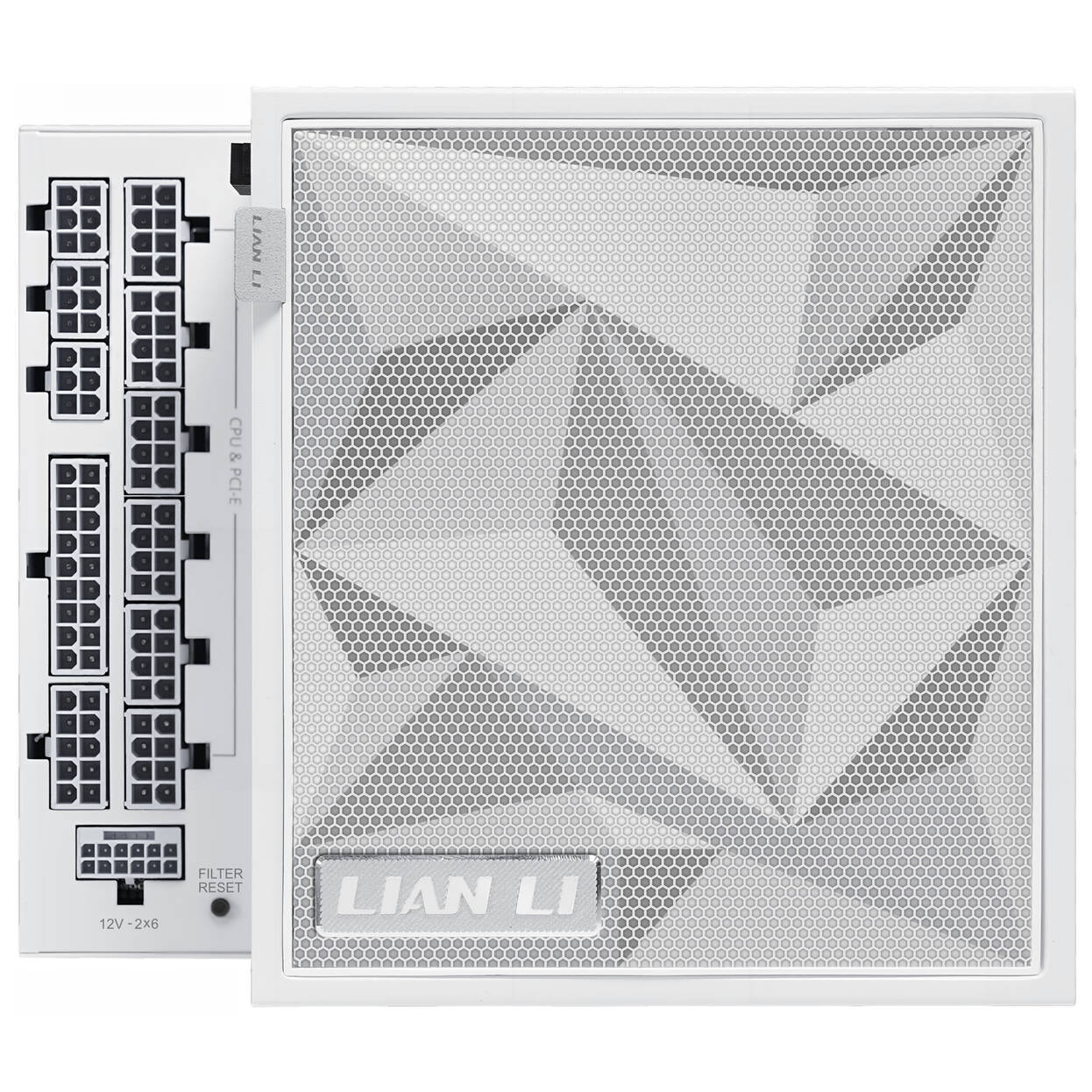 Lian Li EDGE Platinum V2 Power Supply with EDGE Hub ADV - white, 1,350W