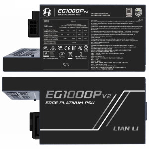 Lian Li EDGE Platinum V2 power supply with EDGE Hub V2 - black, 1,000W