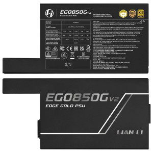 Lian Li EDGE Gold V2 Power Supply with EDGE Hub V2 - Black, 850W