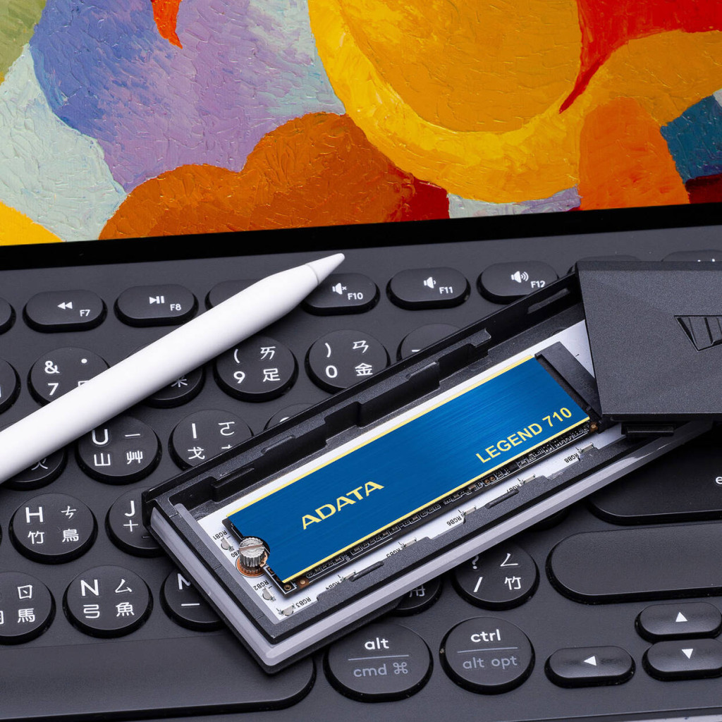 ADATA LEGEND 710 NVMe SSD, PCIe 3.0 M.2 Type 2280, with Heatsink - 1 TB : image 9