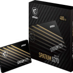 MSI SPATIUM S270 SSD, SATA 6G 2,5 Zoll - 480 GB