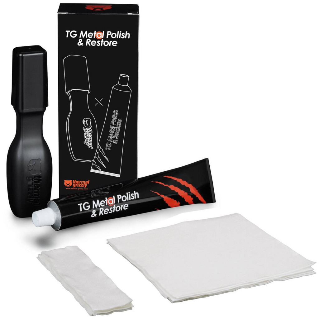 Thermal Grizzly TG Metal Polish & Restore polishing paste for metal surfaces, with accessories – 35 ml : image 11