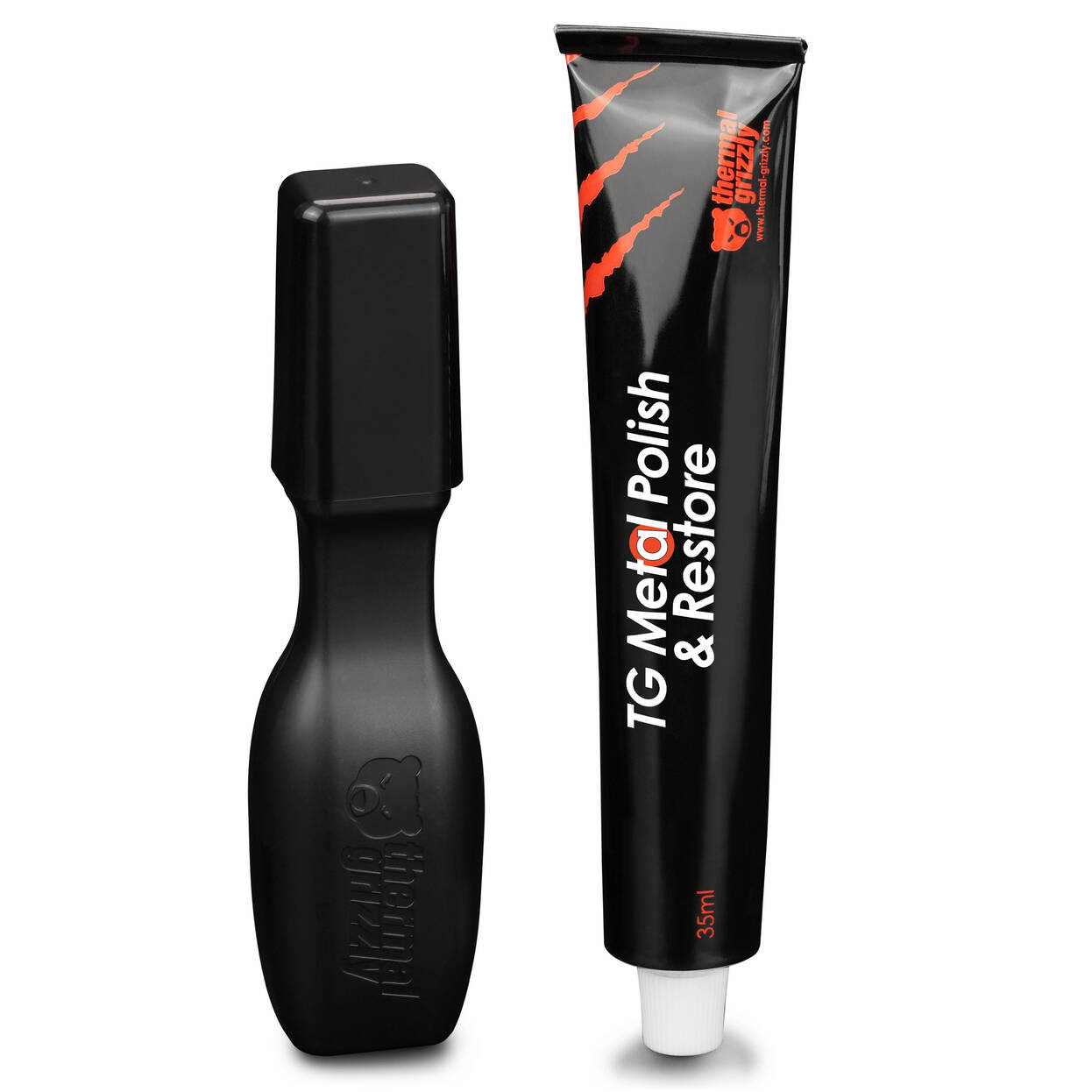 Thermal Grizzly TG Metal Polish & Restore polishing paste for metal surfaces, with accessories – 35 ml : image 1
