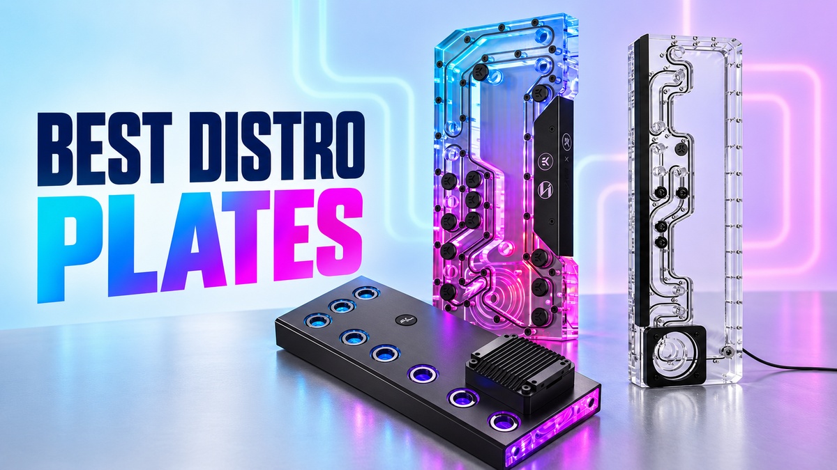 Best Distro Plates for Custom Loops UK
