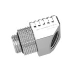 BarrowCH G1/4 Limited Edition Male Rotary, 45 Degree Female Angle - Shiny Silver