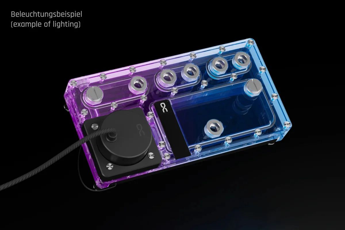 Alphacool Core Distro Plate 240 Left D5/DDC V.2 with D5 Apex Pump