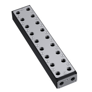 Barrow Commercial Grade G1/4 Parallel 9 Way Manifold - SS/POM
